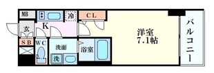 S-RESIDENCE大阪九条Northの物件間取画像